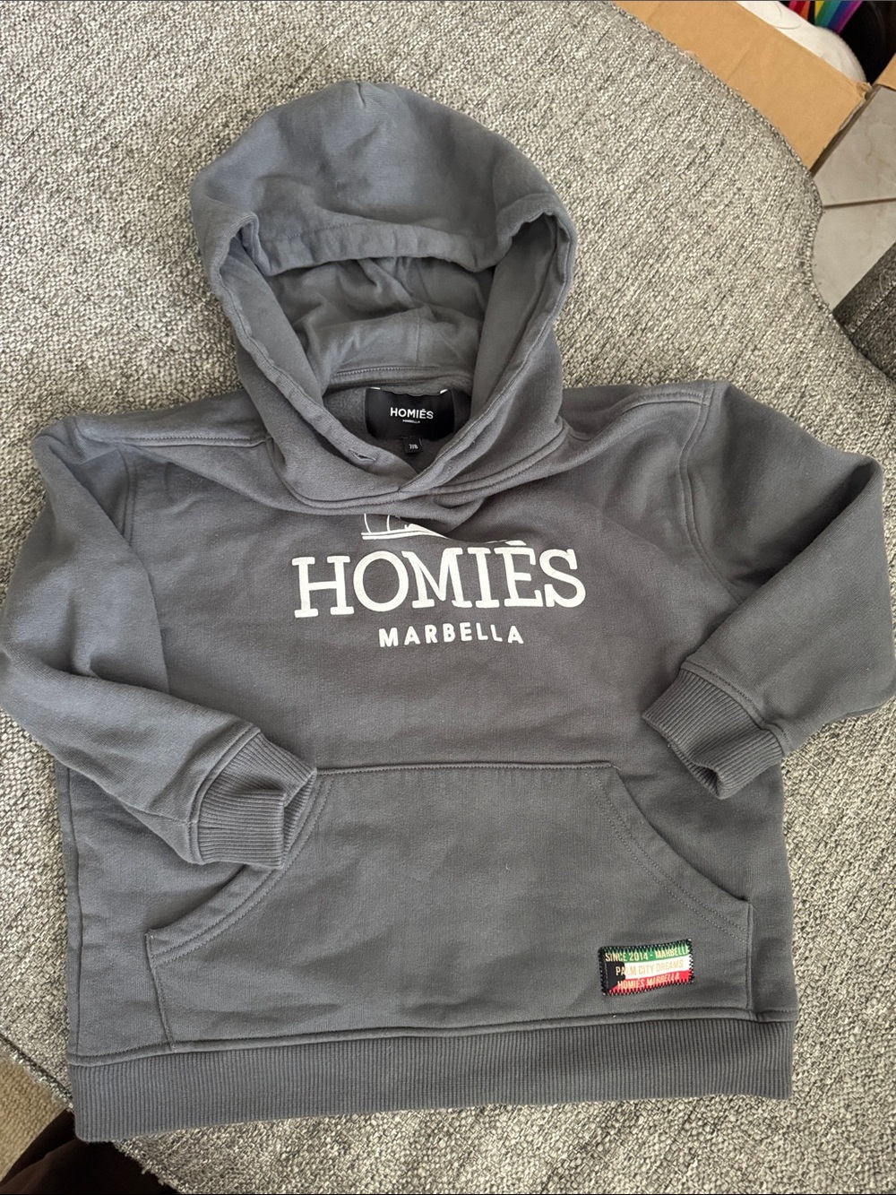 HOMIES Marbella Kids Gray Hoodie Sweatshirt